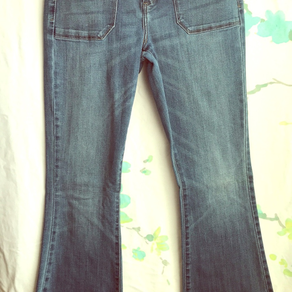 The limited high waisted flare